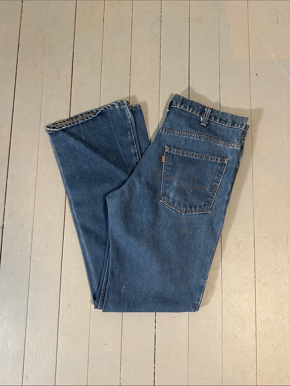 Levi's 646 Vintage 70s Flare Straight Bellbottom Jeans High Waist Made in USA